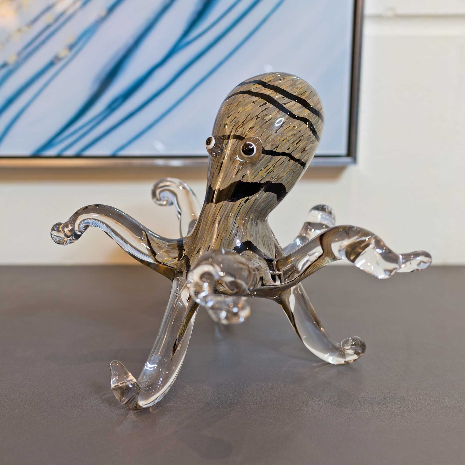 Venetian Style Glass Octopus