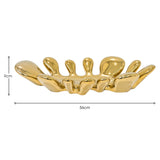 Ceramic Gold Splash Dish