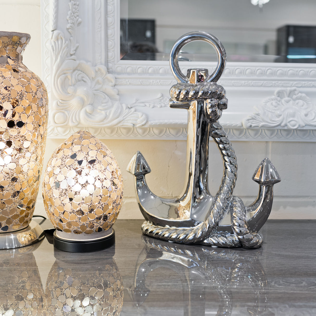 Silver Ceramic Anchor