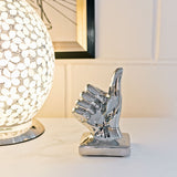 Silver Ceramic Hand - Thumbs Up Sign