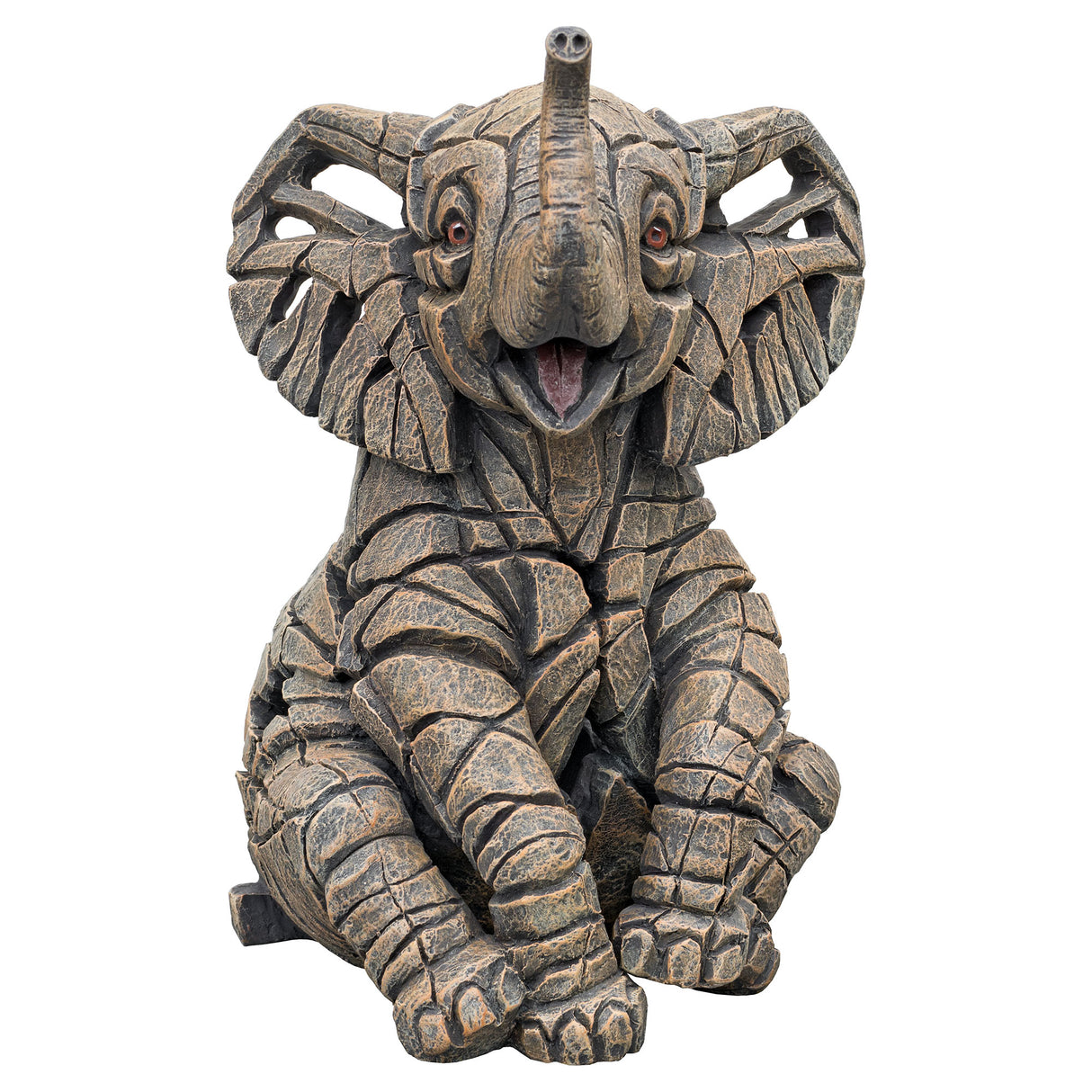 Elephant Calf Edge Sculpture