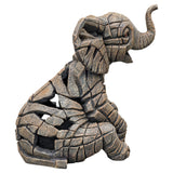 Elephant Calf Edge Sculpture