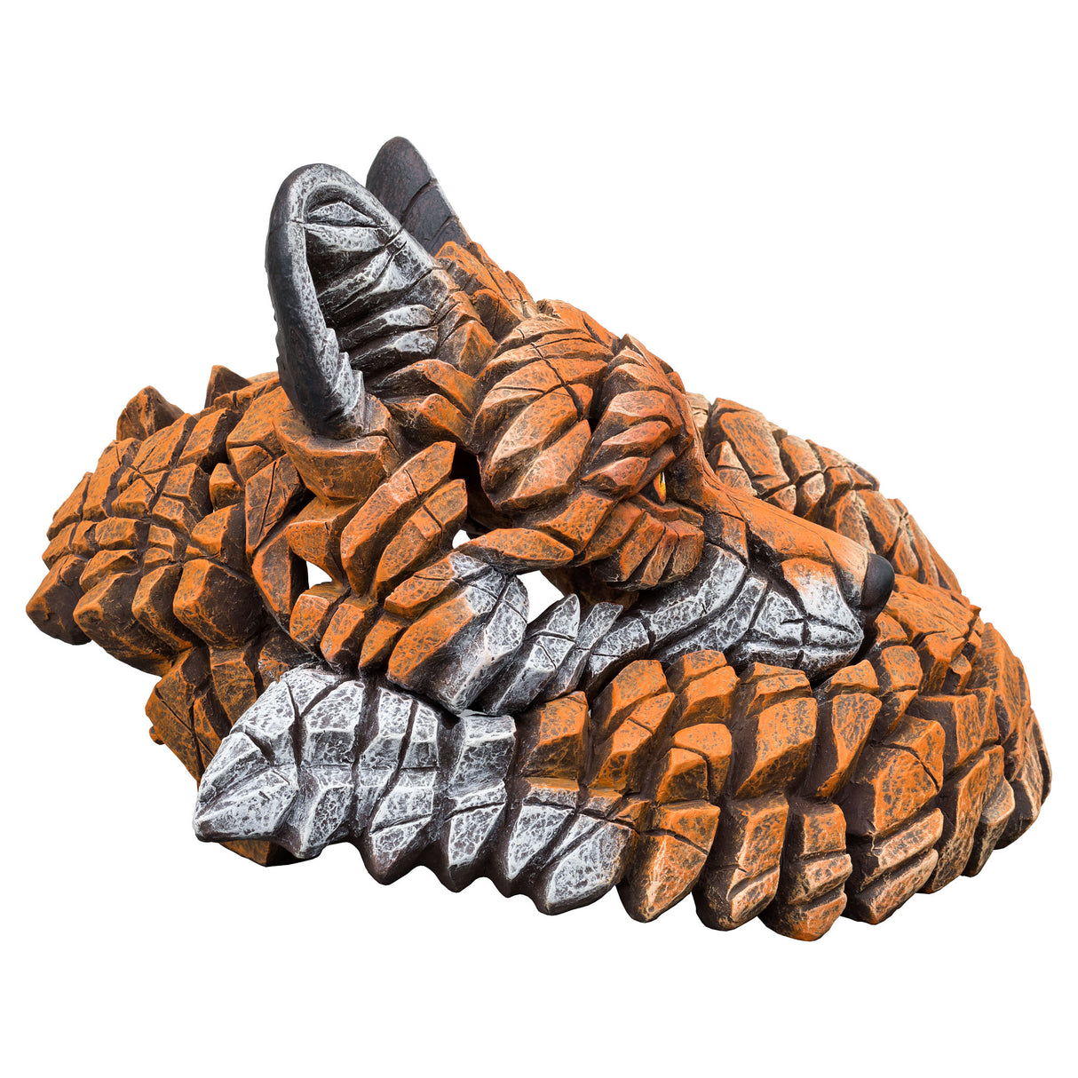 Curled Up Fox Edge Sculpture