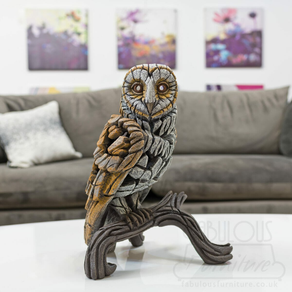 Owl Ornament Edge Sculpture