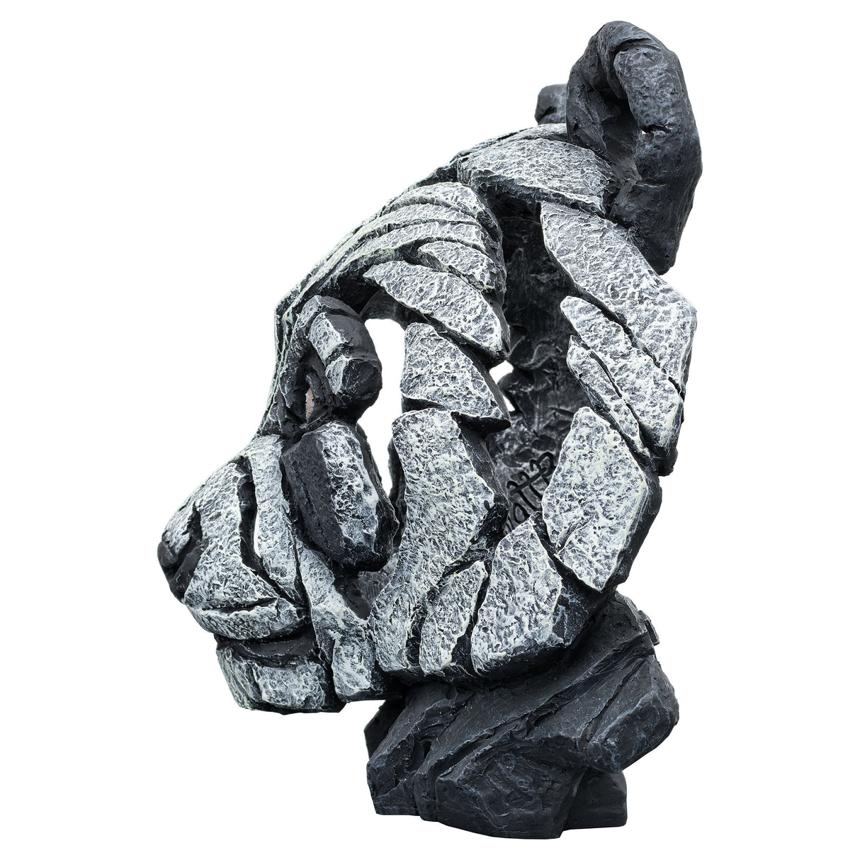 Panda Bust Edge Sculpture