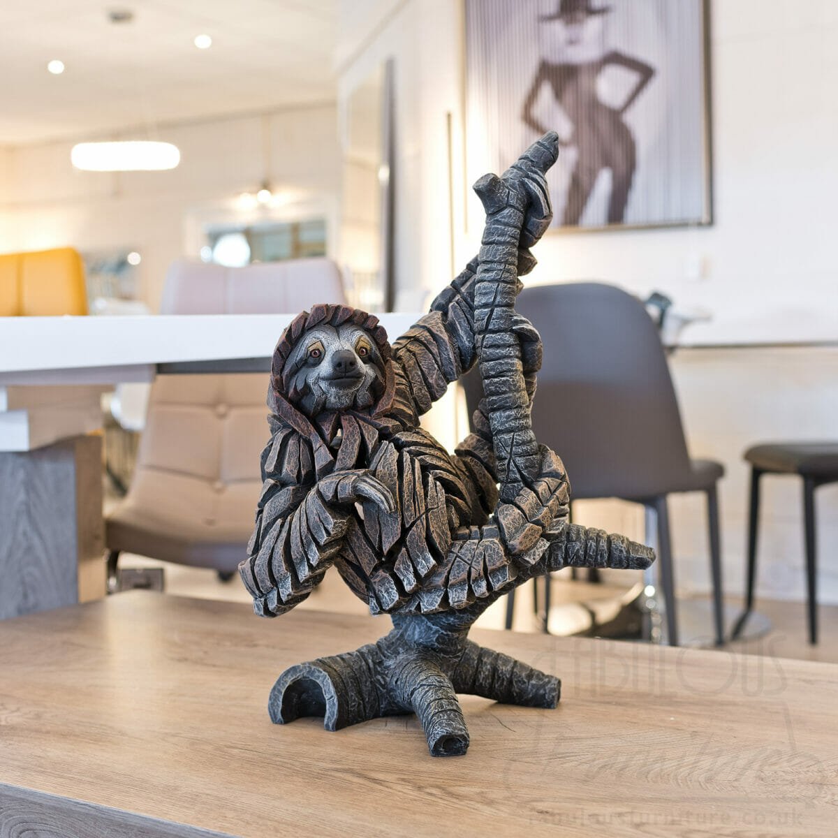 Sloth Ornament Edge Sculpture