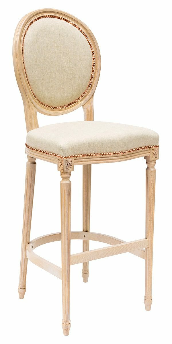 Georgian Wooden Bar Stool
