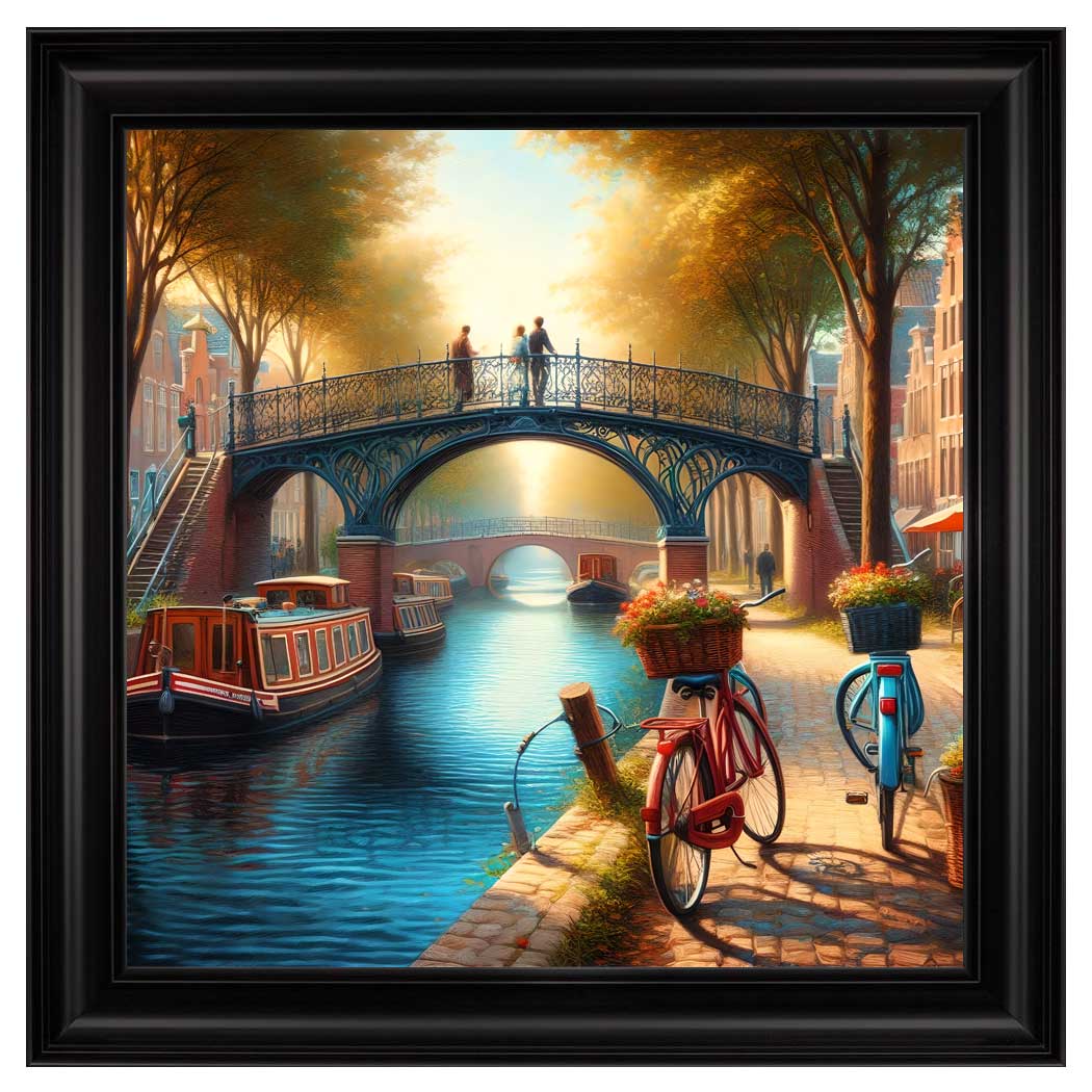 Velvet Print Framed Artwork - Landscapes Collection