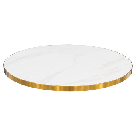 Ceramic White Marble Round Table Top