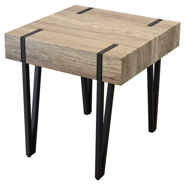 Canyon Wood Effect Lamp Table