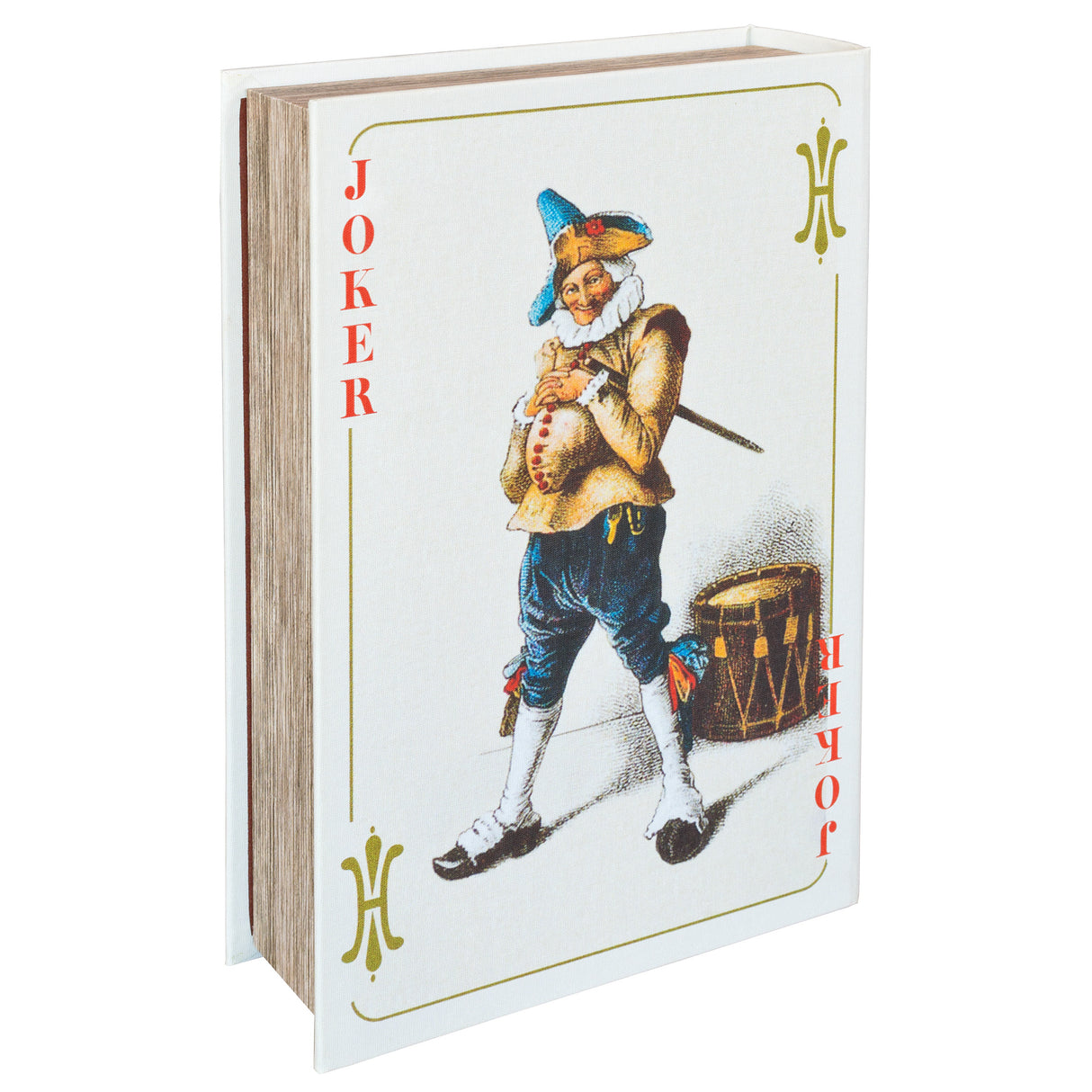 Vintage Joker Storage Book Box