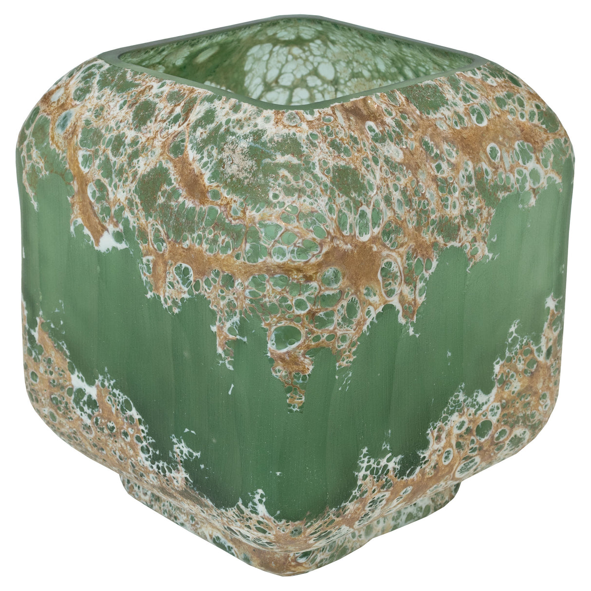 Lava Small Glass Planter