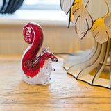 Glass Red Squirrel