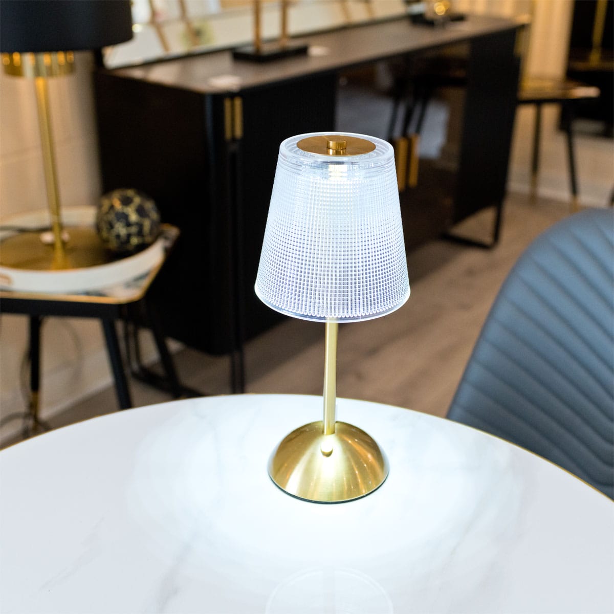 Gold USB Rechargeable Touch Light