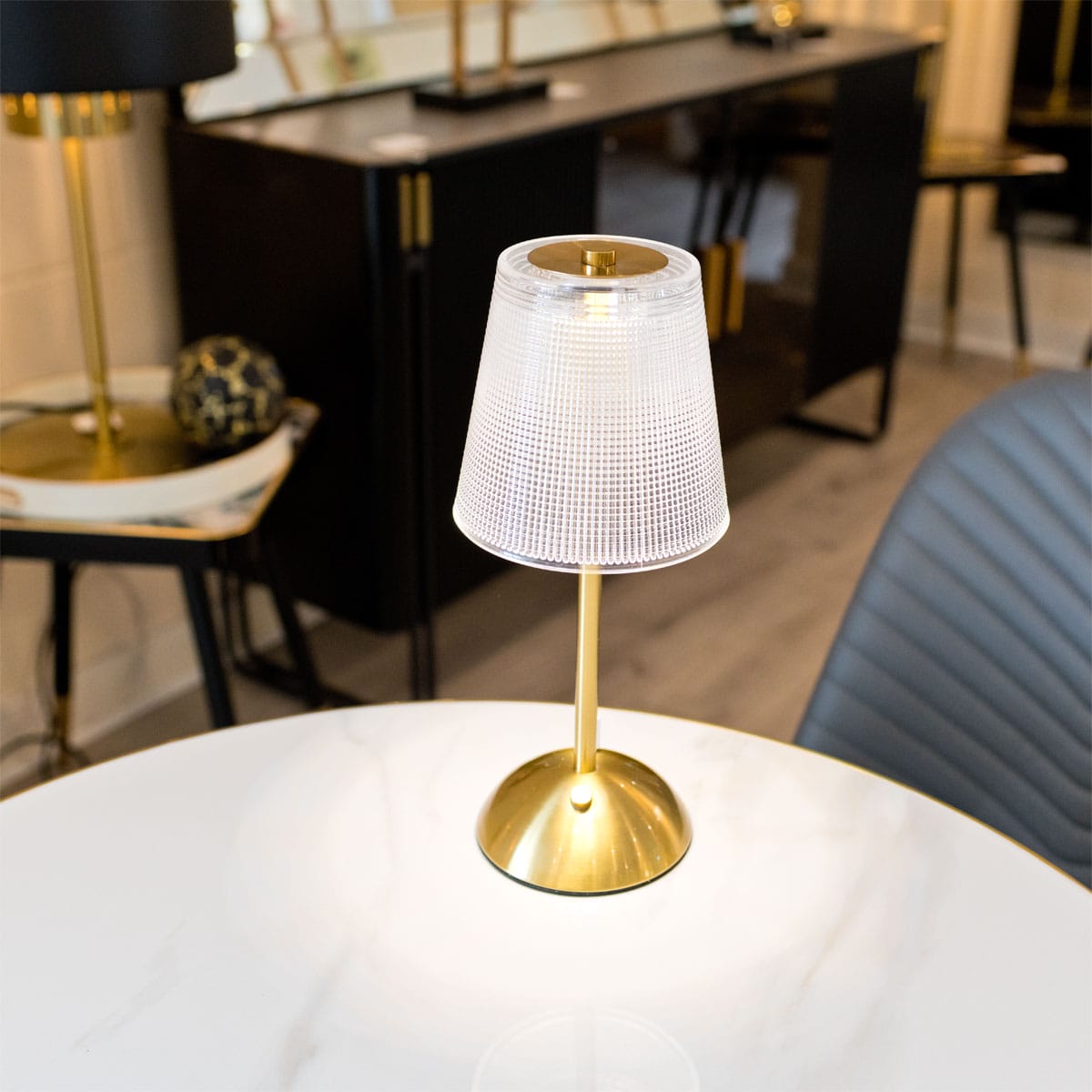 Gold USB Rechargeable Touch Light