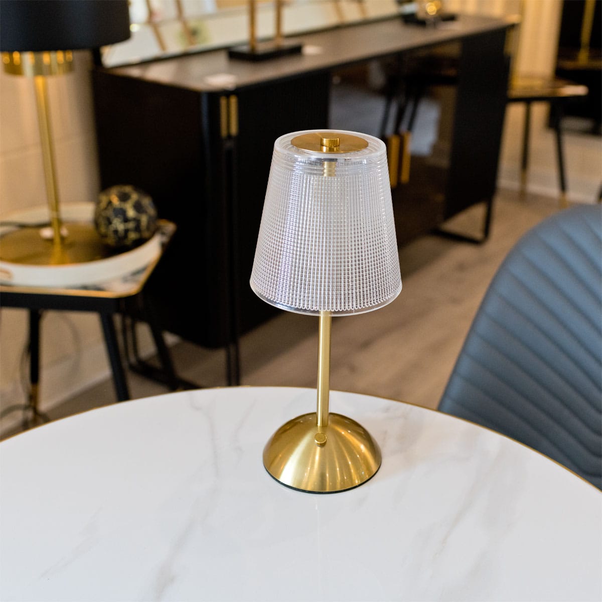 Gold USB Rechargeable Touch Light