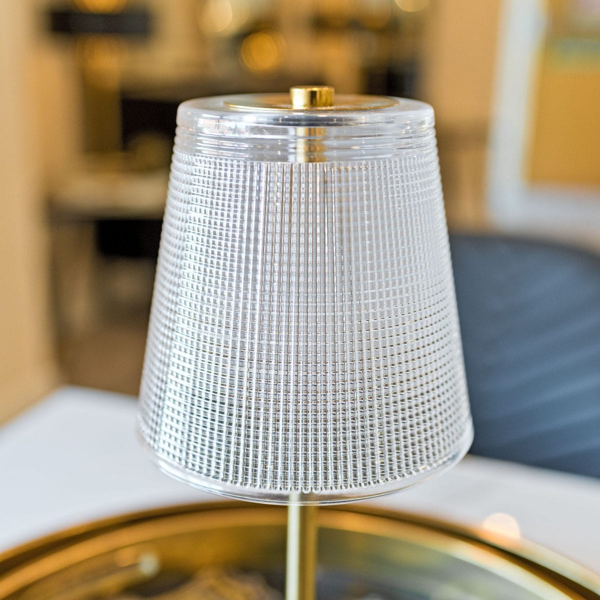 Gold USB Rechargeable Touch Light