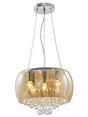Smoked Shade Chandelier