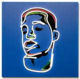 LED Face Light Up Wall Art