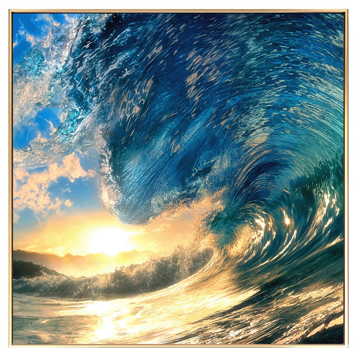 Glass Ocean Wall Art