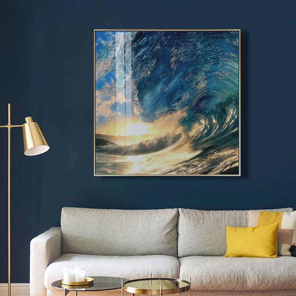 Glass Ocean Wall Art