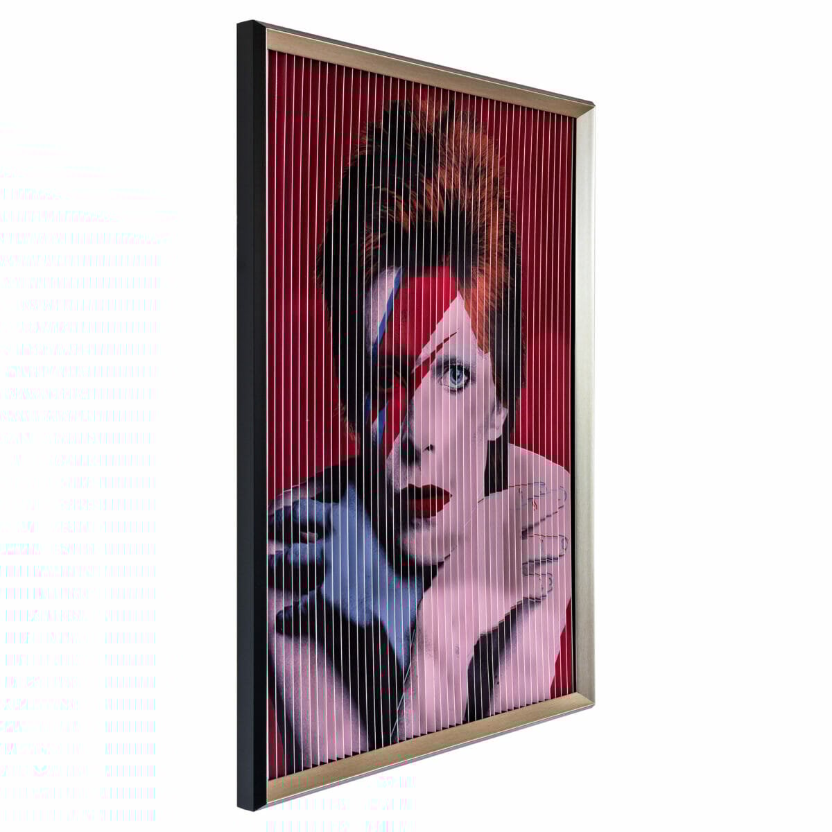 Ziggy Stardust Kinetic Wall Art - Left View