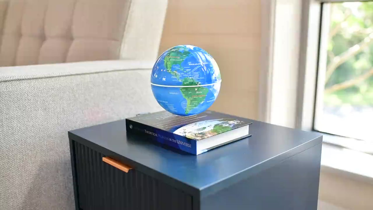 Levitating Light Up Globe