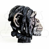 Chimpanzee Bust Edge Sculpture