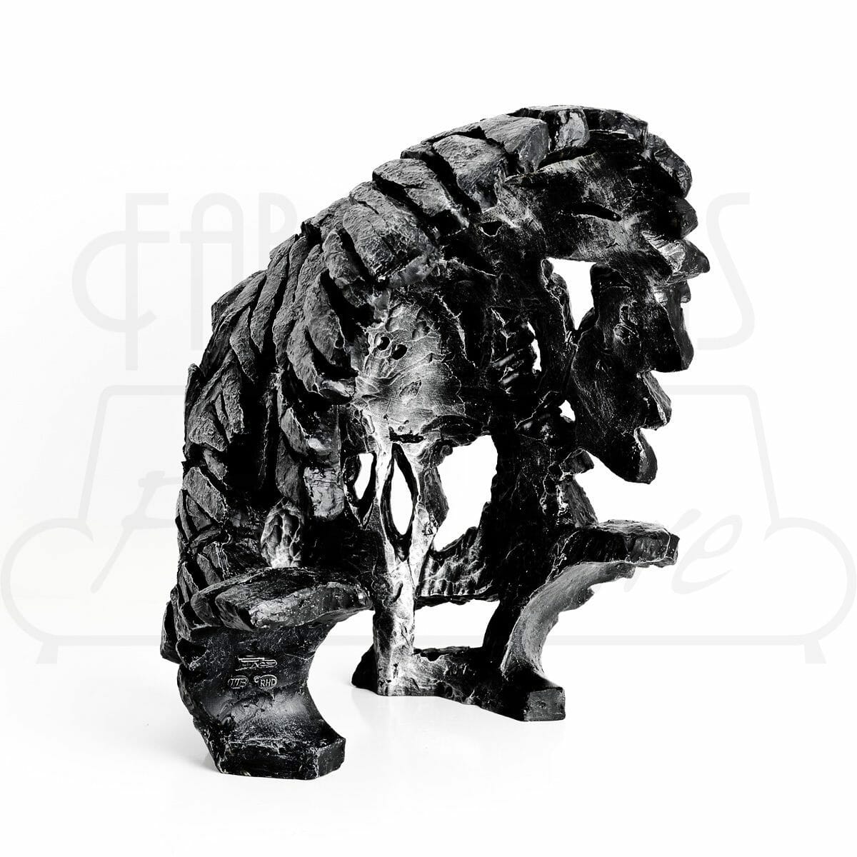 Gorilla Bust Sculpture