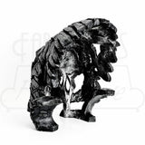 Gorilla Bust Sculpture
