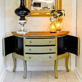 Crescent Wooden Six Drawer Sideboard