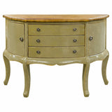 Crescent Wooden Six Drawer Sideboard
