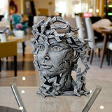 Venus Bust Edge Sculpture