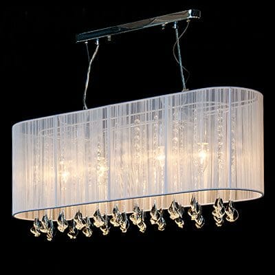 Belgravia White Pendant Ceiling Light