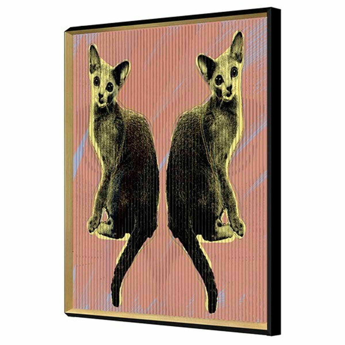 Glamour Puss Cats Kinetic Wall Art