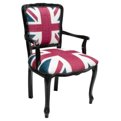 Union Jack Boudoir Chair