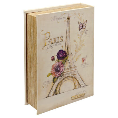 Mirrored Paris Book Box Back