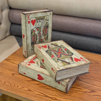 Playing Card Book Boxes