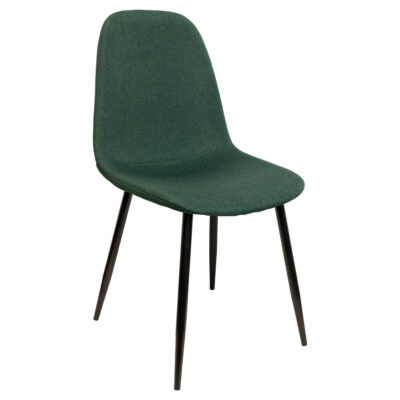 Simone Green Fabric Dining Chair