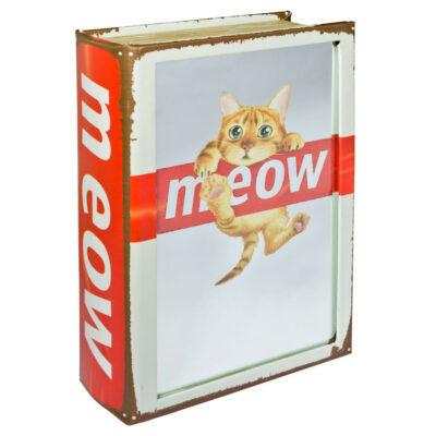 Meow Mirrored Book Box