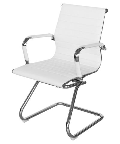 Eames Style White Dining Chair