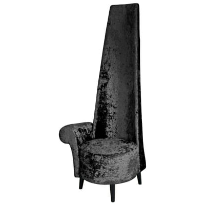 Black Crush Potenza Chair Right Arm