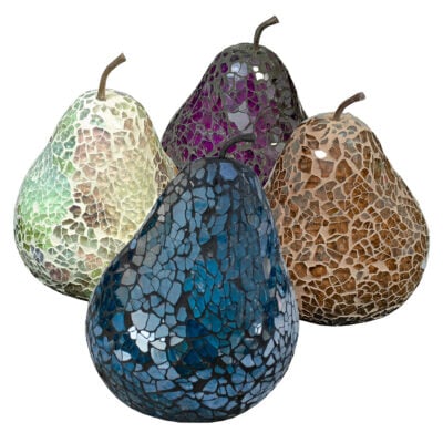 Mosaic Glass Pears