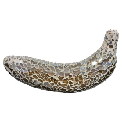 Mosaic Glass Banana - Brown