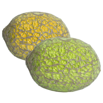 Mosaic Glass Lemon and Lime