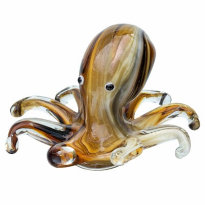 Mini Glass Octopus Ornament