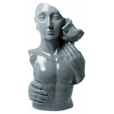 Lovers Torso Ceramic Bust