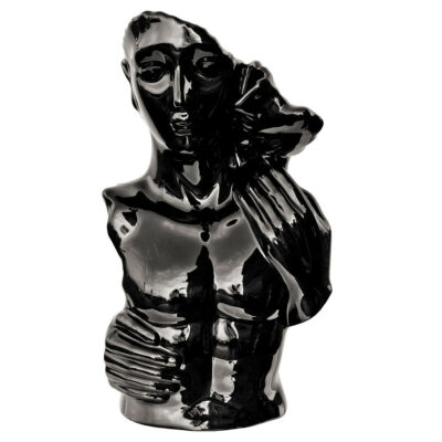 Gloss Ebony Ceramic Lovers Torso