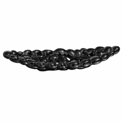 Black Ceramic Bubble Tray - Small