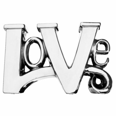 Love Letters Ceramic Ornament